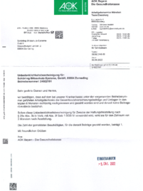 AOK bei Schörling Blitzschutz - Systeme GmbH in Zorneding
